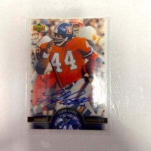 2005 upper deck legends signatures floyd little #lsfl mint condition